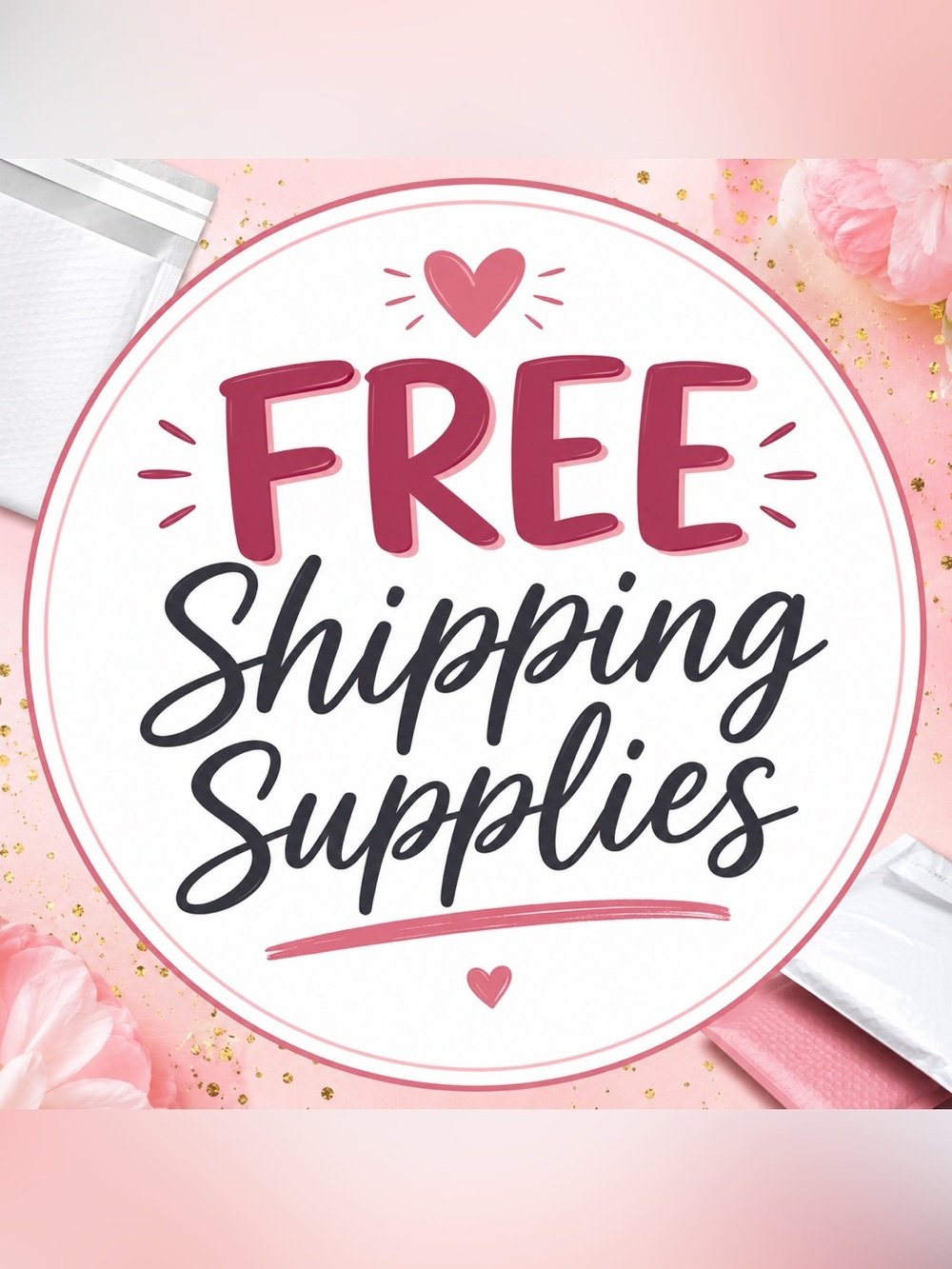 FREE Shipping Supplies. Please Read in Description